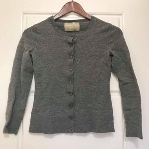Banana Republic gray cardigan